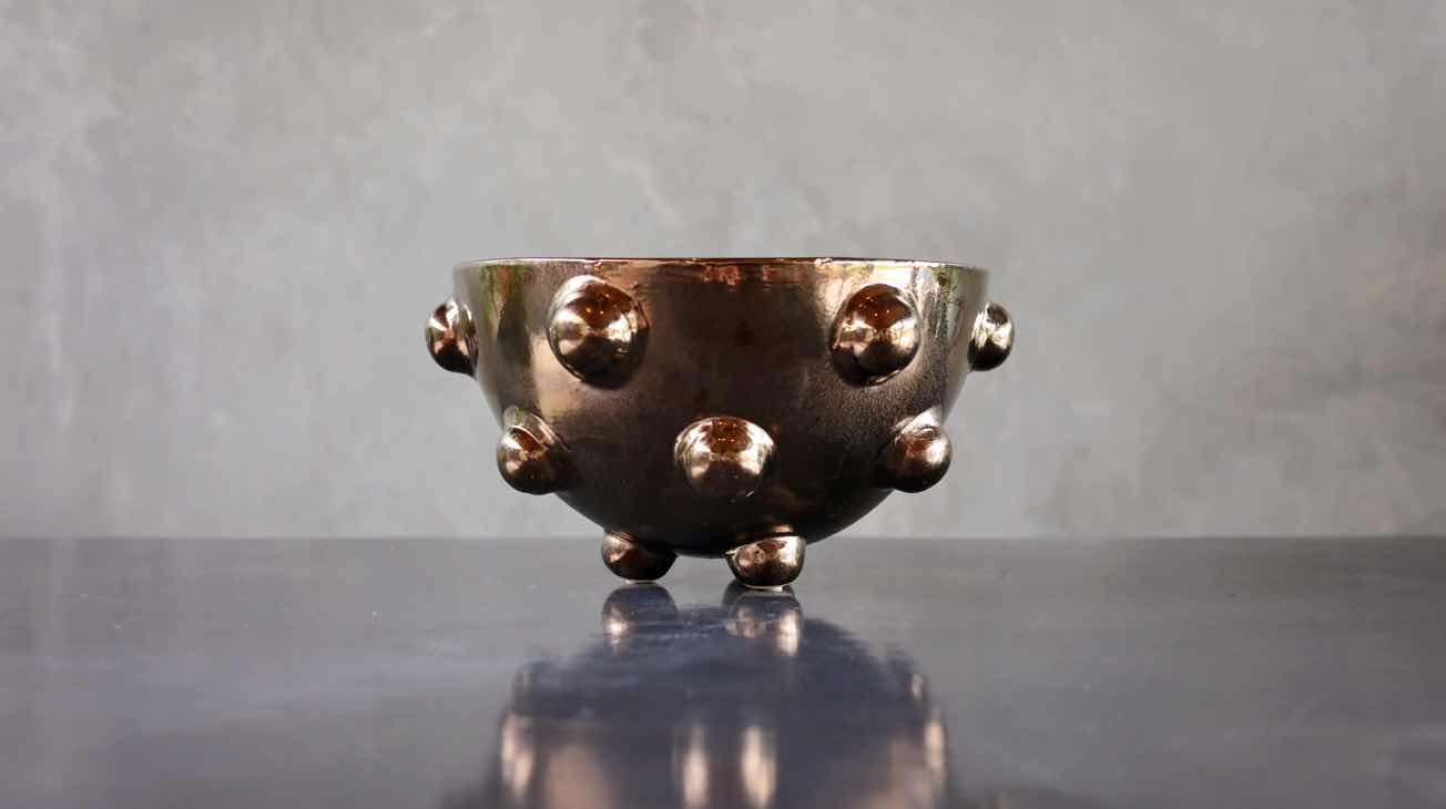 Hire Bronze Kelley Bowl Luxury Decor