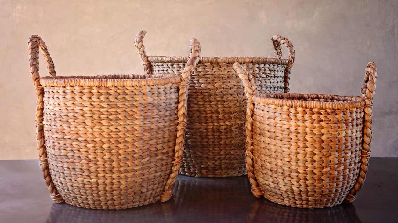Hire Woven Baskets Luxury Decor